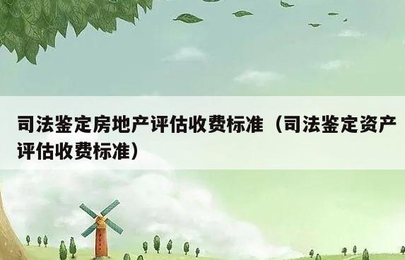 024司法評(píng)估房地產(chǎn)資產(chǎn)收費(fèi)標(biāo)準(zhǔn)（司法鑒定資產(chǎn)評(píng)估收費(fèi)標(biāo)準(zhǔn)）"